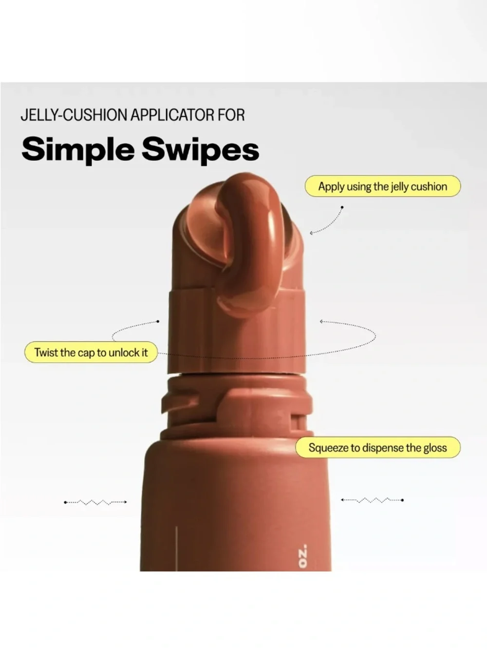 NWT Propolis Jelly Lipcerin - Caramel Pudding (Brown)